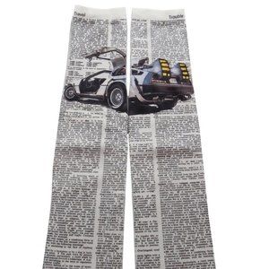 Artnwordz Back to the Future DeLorean Unisex Socks